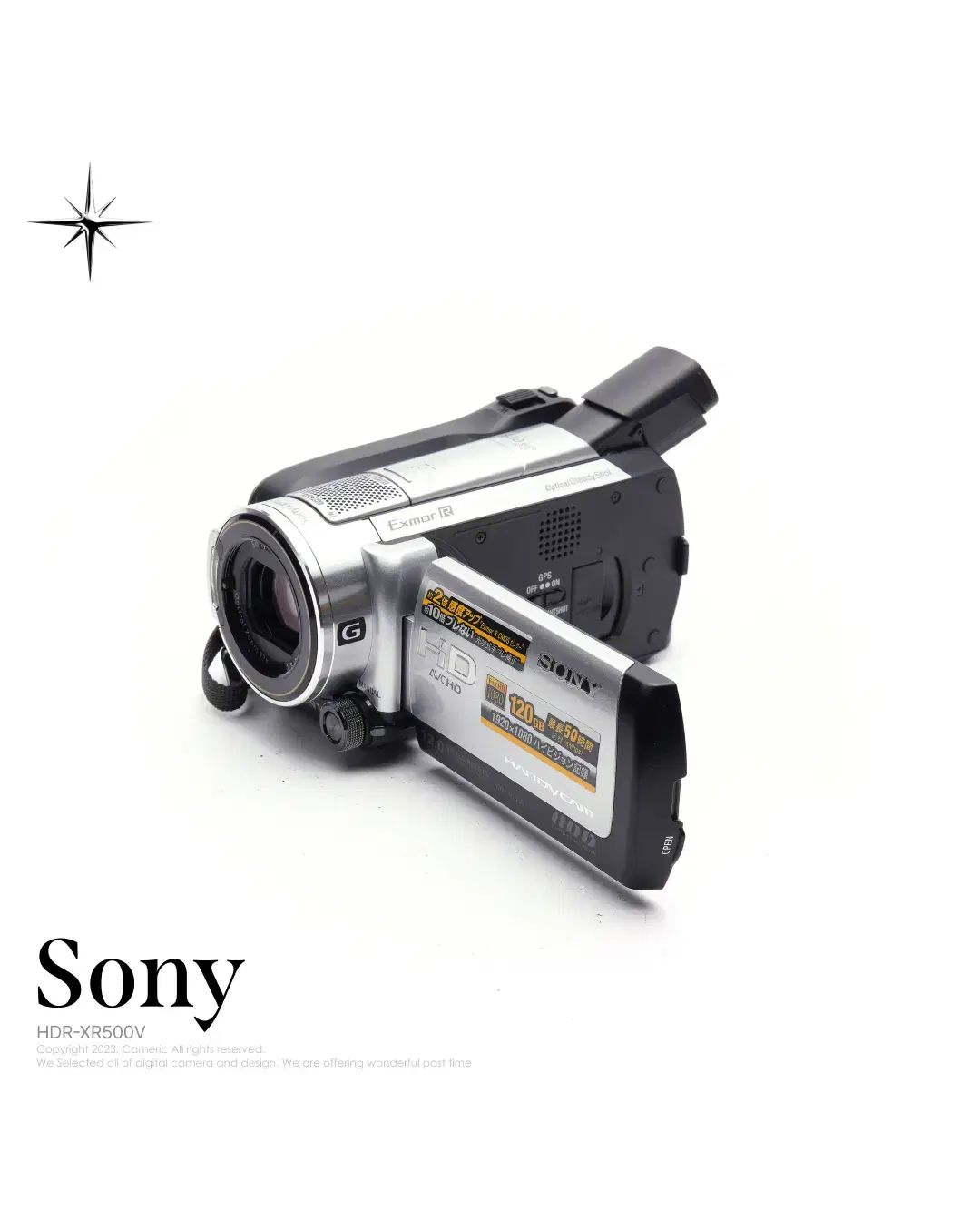 ジャンク 美品 SONY Handycam HDR-XR500V i02a119